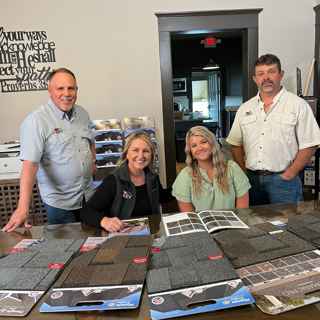 Marty and J Key Roofing team